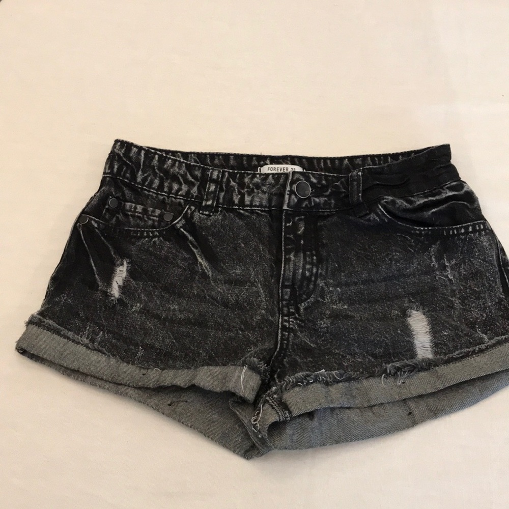 Forever 21 black shorts